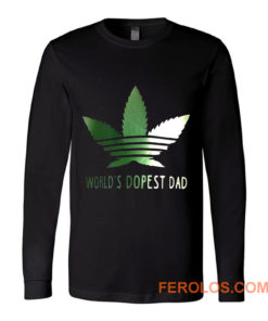 Wolrd Dopest Dad Long Sleeve