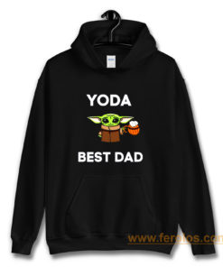 Yoda Best Dad Baby Yoda Take A Beer Funny Star Wars Parody Hoodie