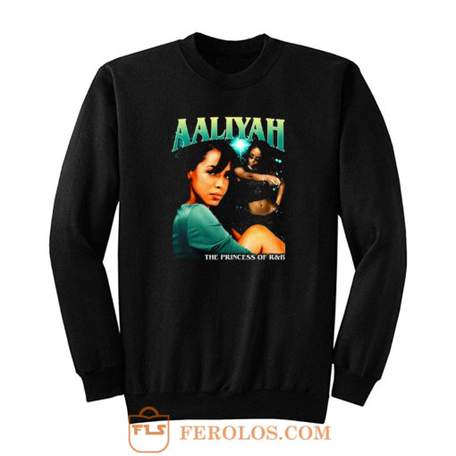 Aaliyah Cover Tour Vintage Sweatshirt