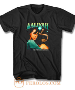 Aaliyah Cover Tour Vintage T Shirt
