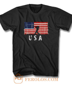 Baseball Usa T Shirt