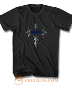 Batman Gothic Steel Logo Dc Comics T Shirt