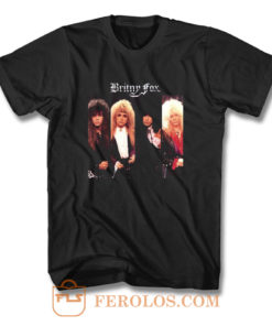 Britney Fox Classic Band T Shirt