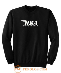 Bsa Motorcycle Retro Sweatshirt