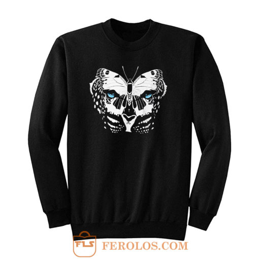 Butterfly Leopard Sweatshirt