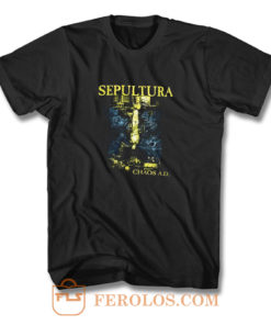 Chaos Ad Sepultura T Shirt