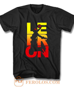 City New Lebron Fan Wear Los Angeles LA T Shirt