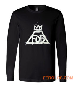Fall Out Boy Fob Crown Rock Band Long Sleeve
