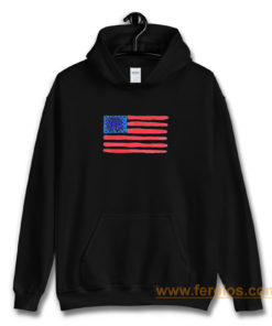 Flag Monogram Hoodie