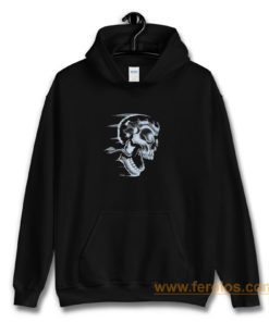 Flaming Skull Hoodie