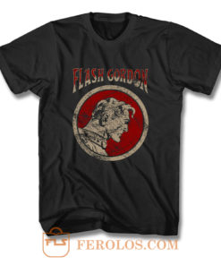 Flash Gordon Retro Flash Circle T Shirt