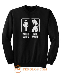 Gay Pride Graphic Joke Mothers Day Sweatshirt