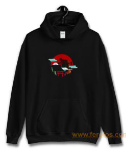 Godzilla The View Of The City Hoodie