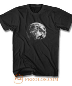 Graveyard On The Night Halloween T Shirt