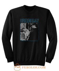 Green Day Vintage Retro Band Sweatshirt