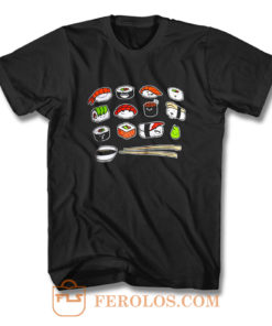 Happy Sushi T Shirt