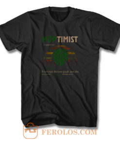 Hoptimist Definition Meaning Vintage T Shirt