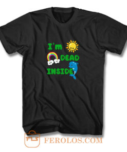 Im Dead Inside Cheerful Dolphins And Sunshine Funny T Shirt