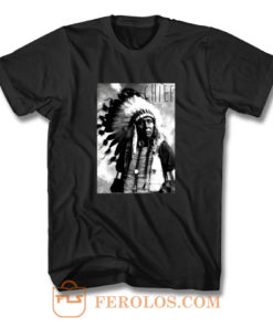 Indians Chief American Hipster T Shirt