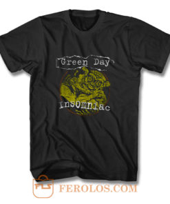 Insomniac Green Day Band T Shirt