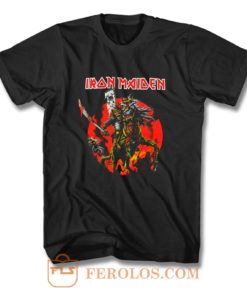 Iron Maiden Skull Samurai T Shirt