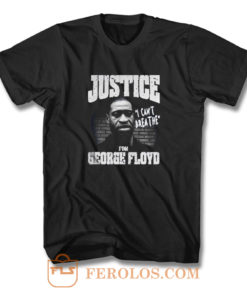 Justice George Floyd T Shirt