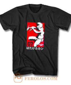 Kakashi Hatake Vintage Naruto Shippuden Anime T Shirt