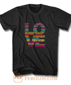 Kerusso Womens Love Doodle T Shirt