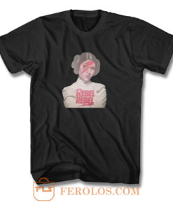 Leia Organa Rebel David Bowie Star Wars T Shirt