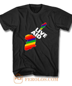 Live Aid T Shirt