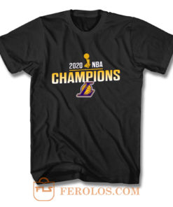 Los Angeles Lakers 2020 NBA Champions T Shirt