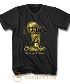 Los Angeles Lakers 2020 NBA Finals Champions T Shirt