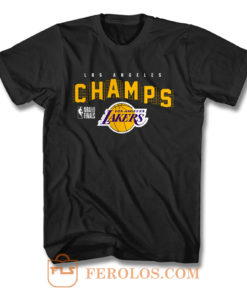 Los Angels Champs Lakers T Shirt