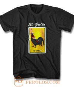 Loteria Rooster Mexico T Shirt