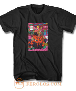 Naruto And Gamabunta Naruto Shippuden Anime Manga T Shirt