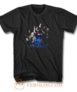 Nightwish Band Tuomas Holopainen Floor Jansen T Shirt