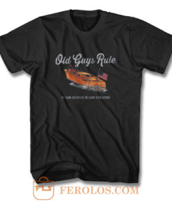 Old Guys Rule Decades T Shirt