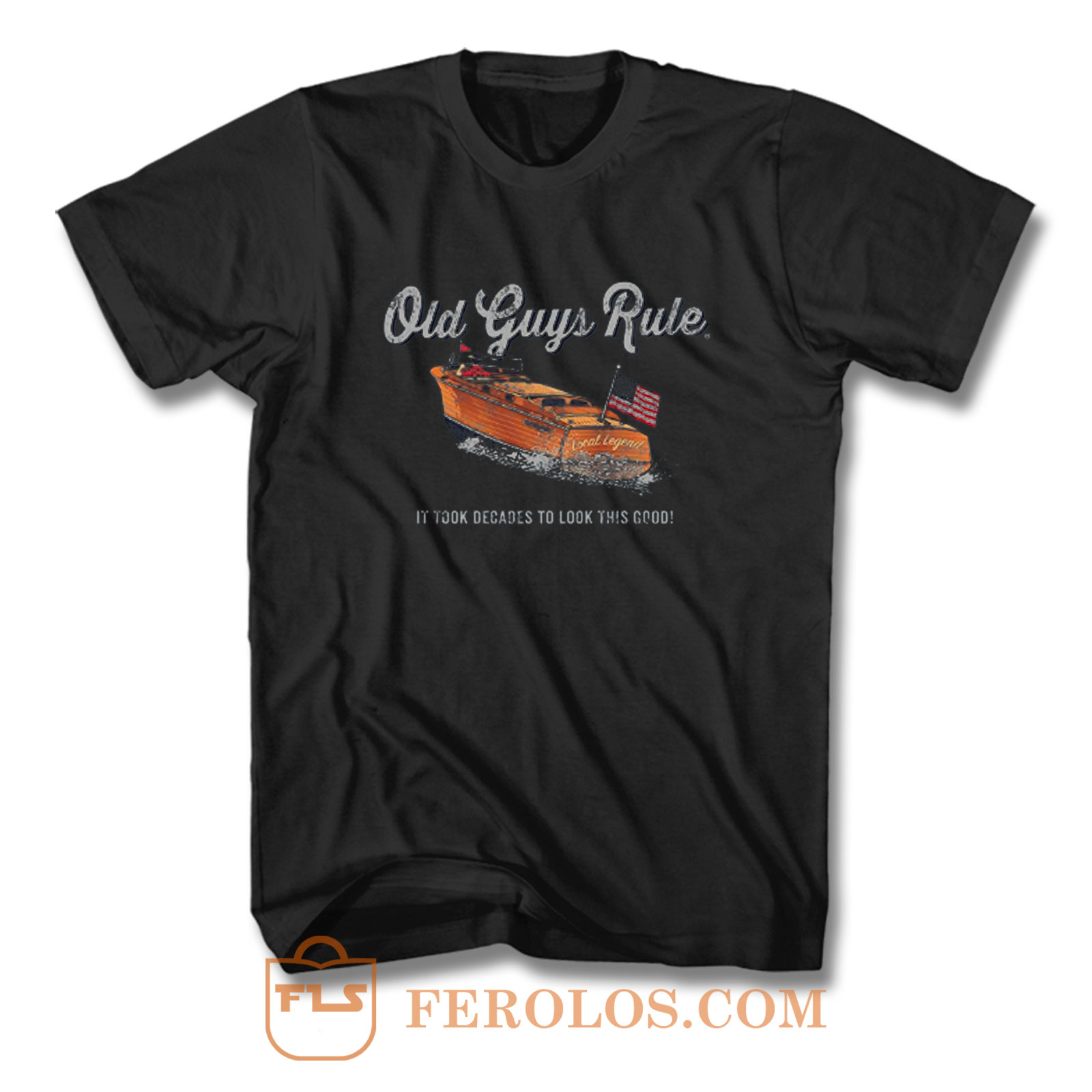 Old Guys Rule Decades T Shirt | FEROLOS.COM