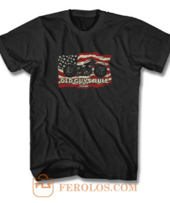 Old Guys Rule Freedom Ride T Shirt