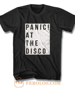 Panic At The Disco Pop Band Retro T Shirt