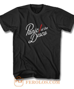 Panic At The Disco Red Stripes Band T Shirt