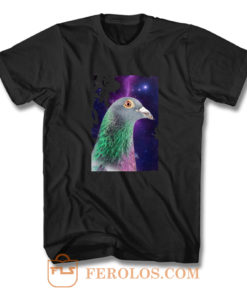 Peace Pigeon Space T Shirt