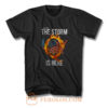 Qanon Wwg1wga Q Anon The Storm Is Here Patriotic T Shirt