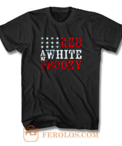 Red And White Boozy T Shirt