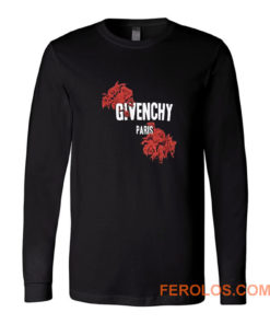 Red Rose Paris Givenchy Long Sleeve
