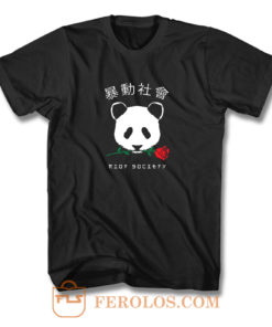 Riot Society Panda T Shirt