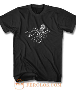 Scuba Diving Octopus T Shirt