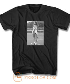 Sexy Girl Tennis Player Sports T Shirt