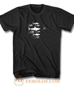 Shark Diving T Shirt