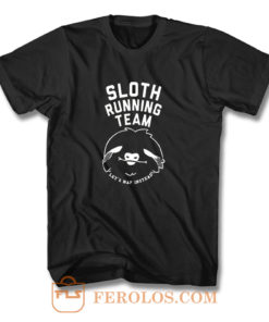 Sloth Running Team T Shirt